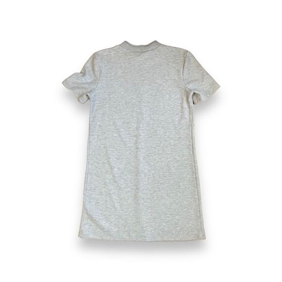❌❌ NOT FOR SALE Zara Gray Soft Sweater Mini Dress Sz Medium - Picture 6 of 11